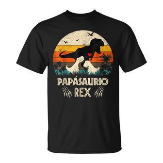 Papásaurio Rex Divertido Dinosaurio Día Del Padre Camiseta unisex - Regaloses