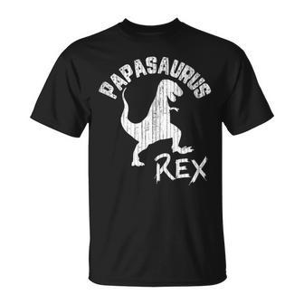 Papasaurus Rex Papa Dinosaurier Lustigesatertagsgeschenk T-Shirt - Geschenkecke