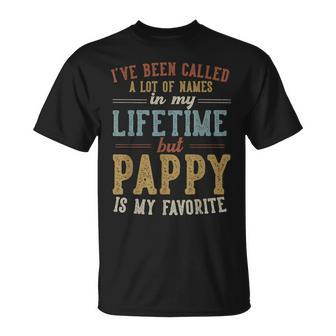 Pappy Is My Favorite Name Father's Day Pappy T-Shirt - Seseable