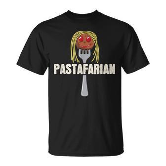 Pastafarian I Love Italian Pasta T-Shirt - Seseable