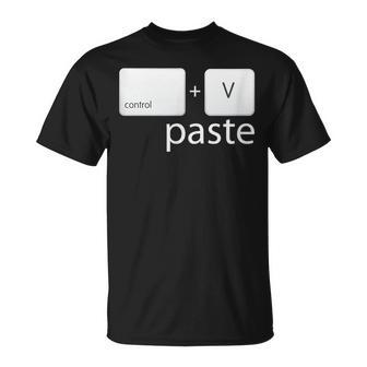 Paste C From Copy & Paste Collection T-Shirt - Monsterry