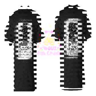 Peace Out 8Th Grade Black Girls 8Th Grade Graduation T-Shirt | Mazezy
