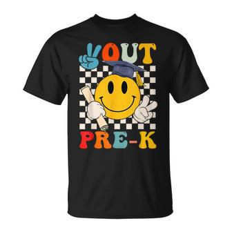 Peace Out Pre-K Student Graduation Pre-K Last Day Of School T-Shirt - Monsterry UK