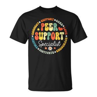 Peer Support Specialist Life Appreciation Week School T-Shirt - Thegiftio UK