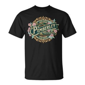 Pemberley Pride And Prejudice Jane Austen T-Shirt - Thegiftio UK