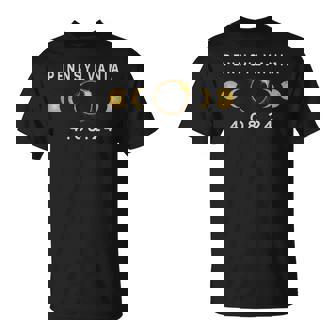 Pennsylvania Total Solar Eclipse April 8 2024 Solar Eclipse T-Shirt | Seseable CA