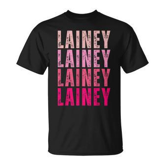 Personalized Name Lainey I Love Lainey Vintage T-Shirt - Thegiftio UK