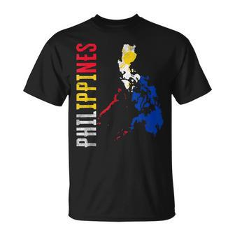 Philippines Flag Proud Filipino Souvenir Philippines Holiday T-Shirt - Monsterry AU