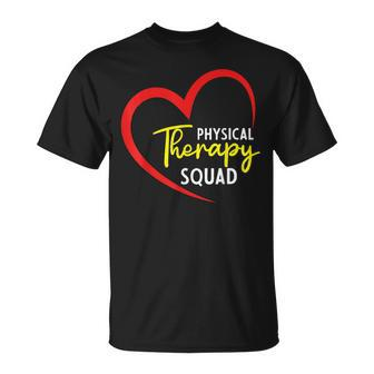 Physical Therapy Squad Rehab Directors Rehab Therapists T-Shirt - Monsterry UK