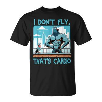 Pigeon Workout Bodybuilding Fitness Gym Muscle T-Shirt - Thegiftio UK