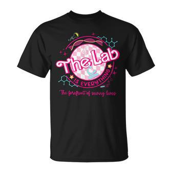 Pink Lab Week 2024 Medical Lab Science Lab Tech Team T-Shirt - Seseable