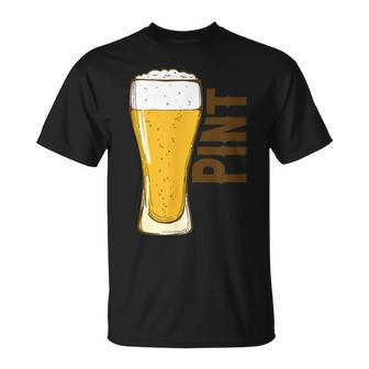 Pint Half Pint Matching Father Son Matching Father's Day T-Shirt - Monsterry CA