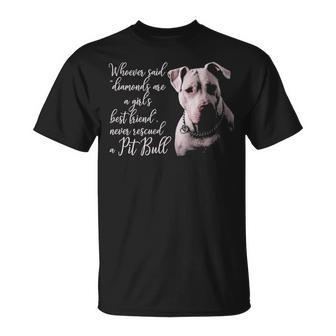 Pitbull Best Friend Dog T-Shirt | Mazezy