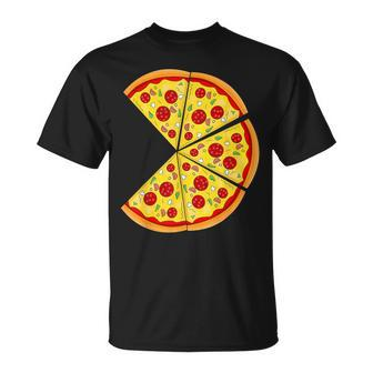 Pizza Pie & Slice Dad And Son Matching Pizza Father's Day T-Shirt - Monsterry DE