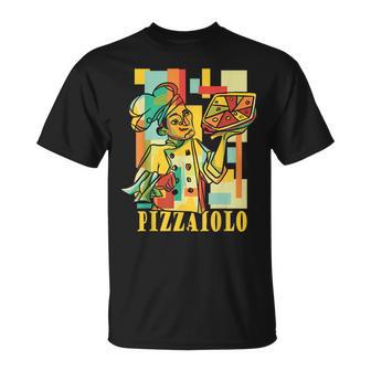 Pizzabäcker Pizzaiolo T-Shirt - Seseable