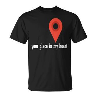 Your Place In My Heart- For Mom And Dad -Valentine's Day T-Shirt - Monsterry DE