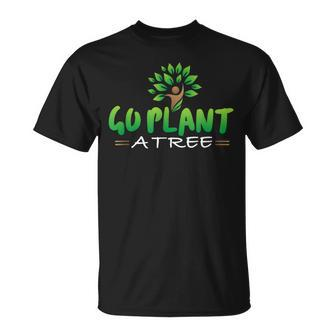 Plant A Tree Earth Day T-Shirt - Monsterry