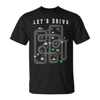Play Cars On Daddys Back Dad Massage T-Shirt - Monsterry AU