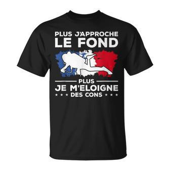 Plus J'approche Le Fond Plus Je M'éloigne Des Cons Plongeur T-Shirt - Cadeauxyz