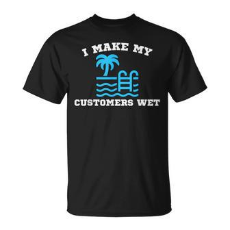 Pool Boy For Swimming Pool Service Guy T-Shirt | Seseable CA