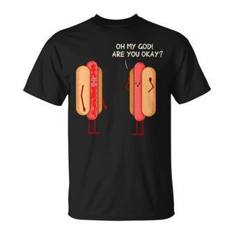 Pork Hot Dog Lover Sausage Hotdog T-Shirt - Monsterry
