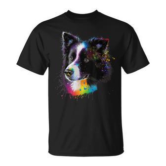 Portrait D'un Gentil Border Collie T-Shirt - Cadeauxyz