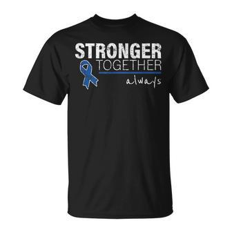 Positive Message For Colon Cancer Awareness T-Shirt - Seseable
