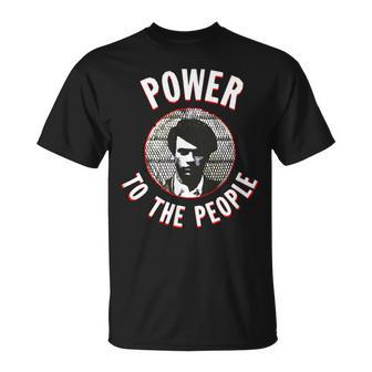 Power To The People Black History Icon T-Shirt - Monsterry DE