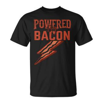 Powered By Bacon T-Shirt - Monsterry UK