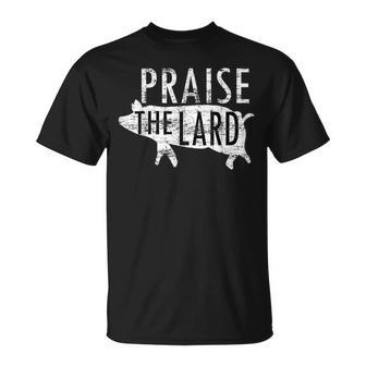 Praise The Lard Joke Present T-Shirt - Monsterry CA