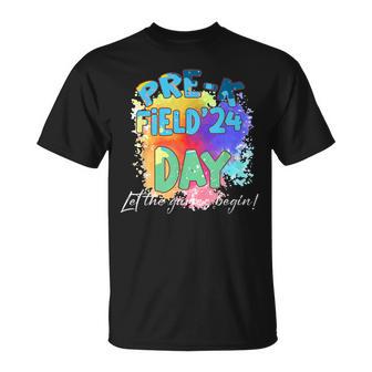 Pre-K School Field Day Trip 2024 Let The Games Begin T-Shirt - Monsterry DE