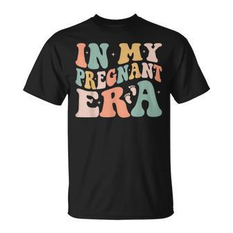 In My Pregnant Era Pregnancy Announcement Pregnant T-Shirt - Seseable