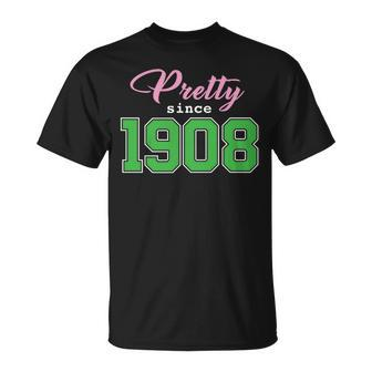 Pretty Since 1908 Sorority T-Shirt - Monsterry AU