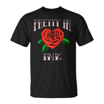 Pretty In Ink Tattoo T-Shirt - Seseable