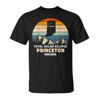 Princeton Indiana Total Solar Eclipse 2024 T-Shirt - Monsterry DE