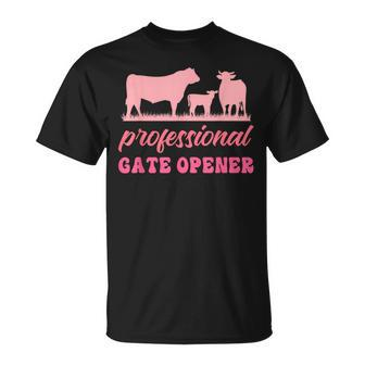 Professional Gate Opener Farm Apparel T-Shirt - Monsterry CA