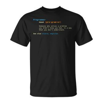 Programmer Developer Computer Scientist Geek Coder C Nerd T-Shirt - Seseable