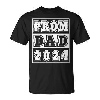 Prom Dad 2024 High School Prom Dance Parent Chaperone T-Shirt - Seseable