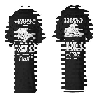 Promoted To Abuelo Est 2024 New Abuelo Father's Day T-Shirt - Seseable