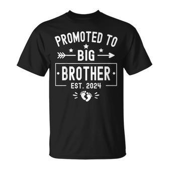 Promoted To Big Brother Est 2024 Soon To Be Big Brother 2024 T-Shirt - Seseable