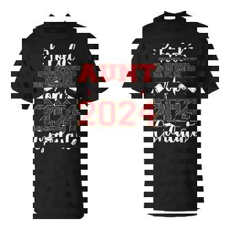 Proud Aunt Of A Class Of 2024 Graduate Senior Graduation T-Shirt - Seseable