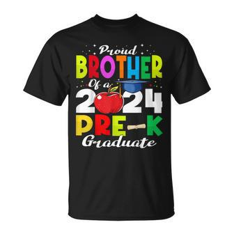 Proud Brother Of Pre-K Graduate 2024 Graduation Brother T-Shirt - Seseable