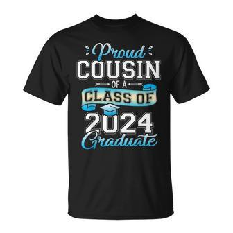 Proud Cousin Of A Class Of 2024 Graduate Senior 2024 T-Shirt - Monsterry DE