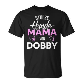 Proud Dog Mum From Dobby Hund Fauch T-Shirt - Monsterry