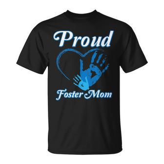 Proud Foster Mom Family National Foster Care Month T-Shirt - Monsterry DE