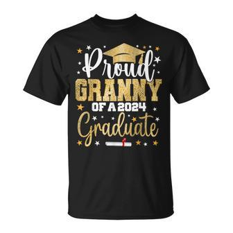 Proud Granny A 2024 Graduate Class Senior Graduation T-Shirt - Monsterry