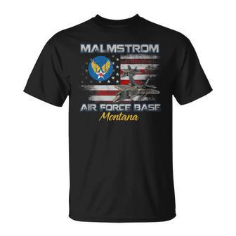 Proud Malmstrom Afb Air Force Base Montana Mt Veterans Day T-Shirt - Monsterry