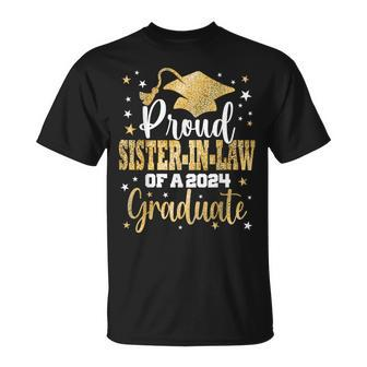 Proud Sister-In-Law Of A 2024 Graduate Class Graduation T-Shirt - Thegiftio UK