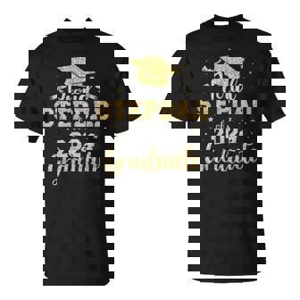 Proud Stepdad Of A Class Of 2024 Graduate Senior Graduation T-Shirt | Mazezy