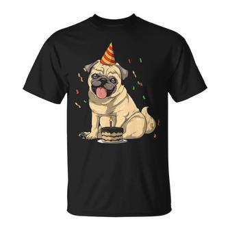 Pug Birthday Pug Birthday Party Pug Theme T-Shirt | Mazezy DE